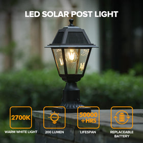 LUTEC weatherproof design withstands outdoor conditions while keeping a gentle warm light.