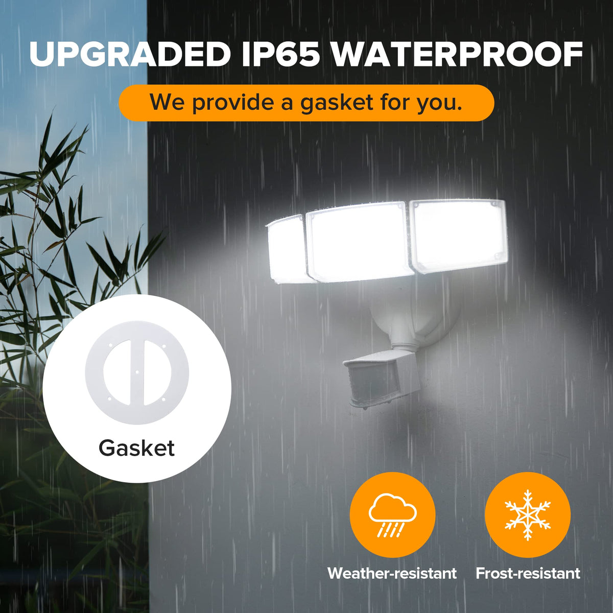 LUTEC ideal for porch, yard, garage lighting and deterrence.