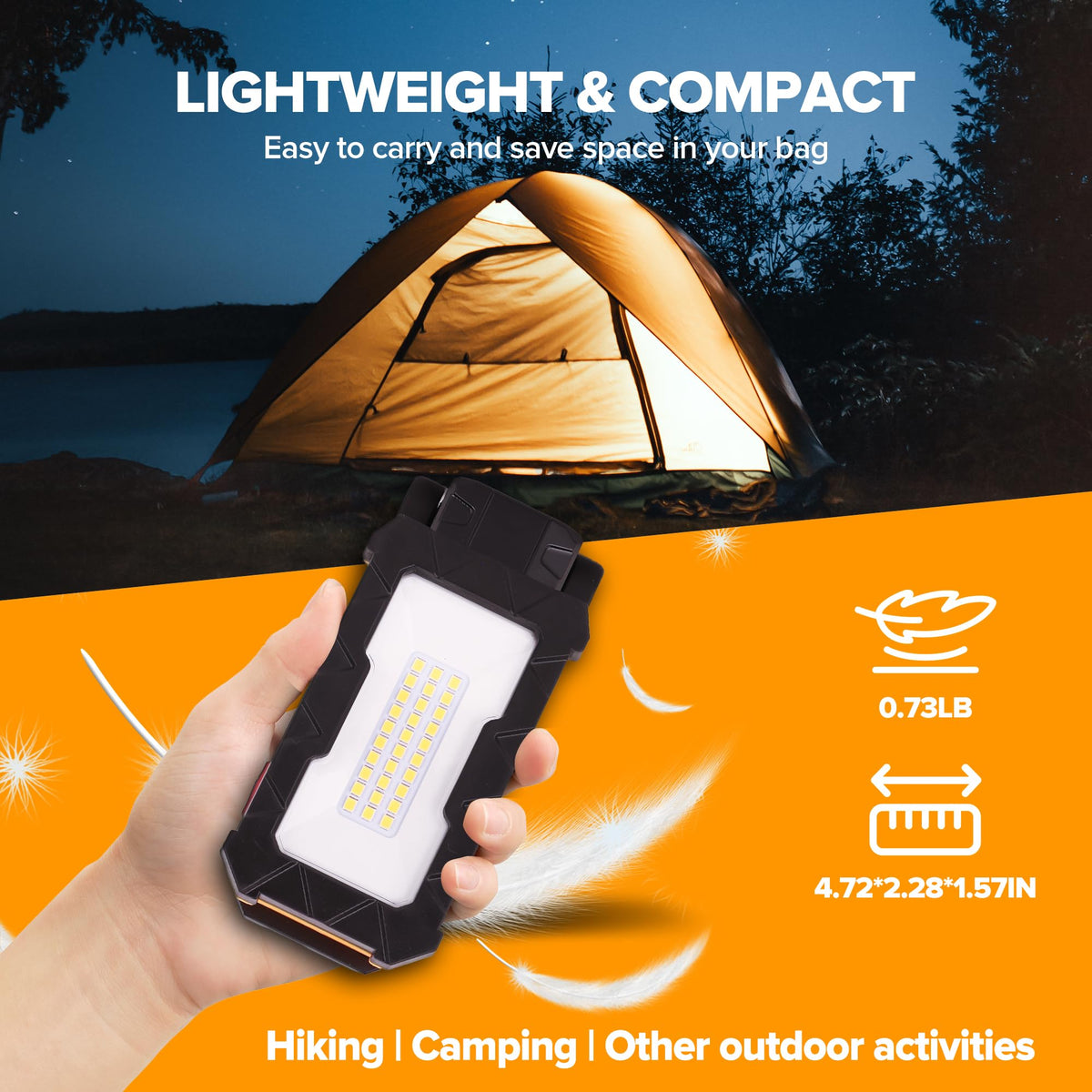 LUTEC durable ADC12 body for robust daily use and weather resistance