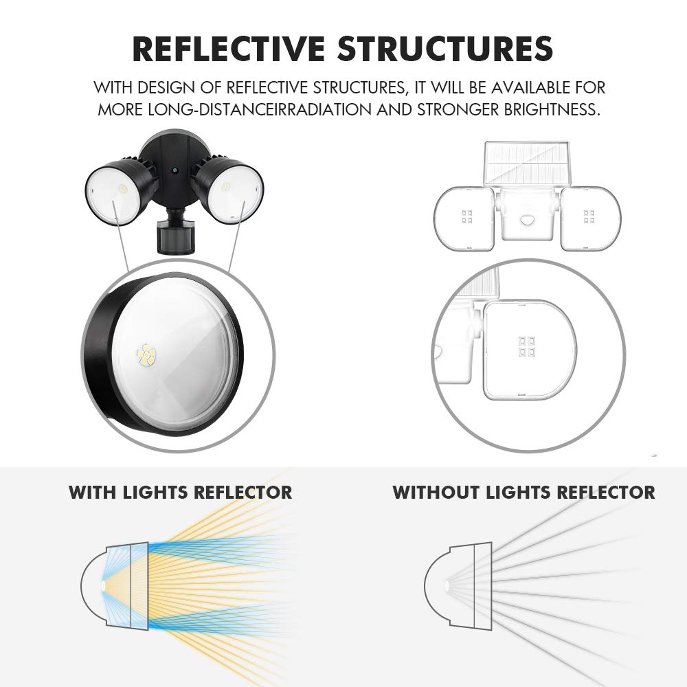 LUTEC Shrimp P6221B-PIR24 walkway light improves path visibility at night.