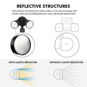 LUTEC Shrimp P6221B-PIR24 walkway light improves path visibility at night.