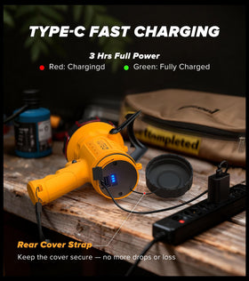 LUTEC spotlight with red light filter preserving night vision during tasks.