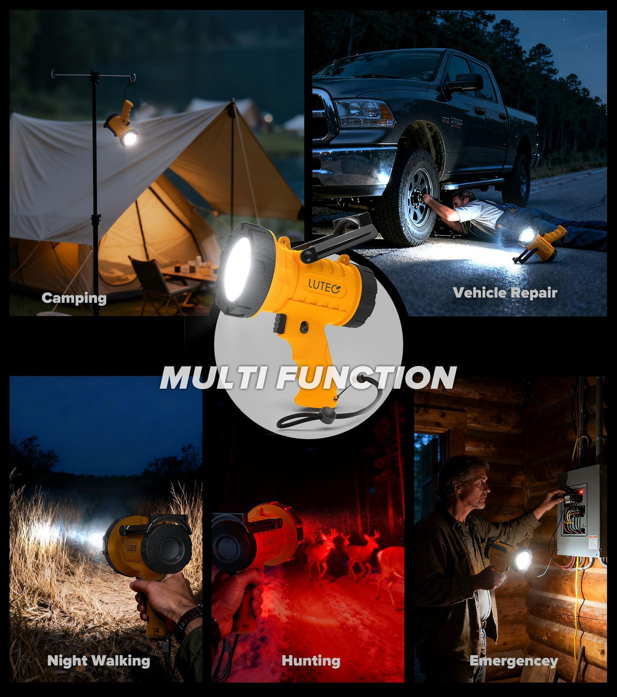 LUTEC spotlight warranty and lifetime support for reliability.
