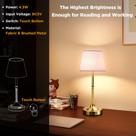 LUTEC rechargeable battery inside powering long cord free evenings