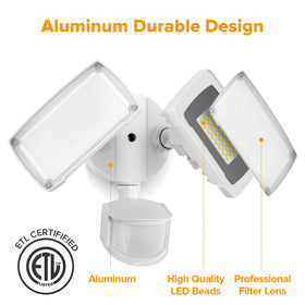 LUTEC IP65 outdoor light remains weatherproof for porch and yard.