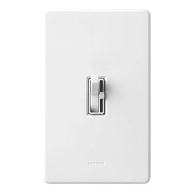 Lutron Ariadni LED+ dimmer dim slider for precise brightness.