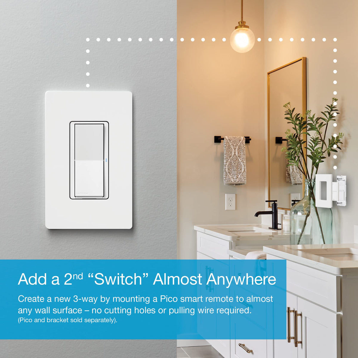 Lutron Caseta app scheduling screen preview for automated scenes