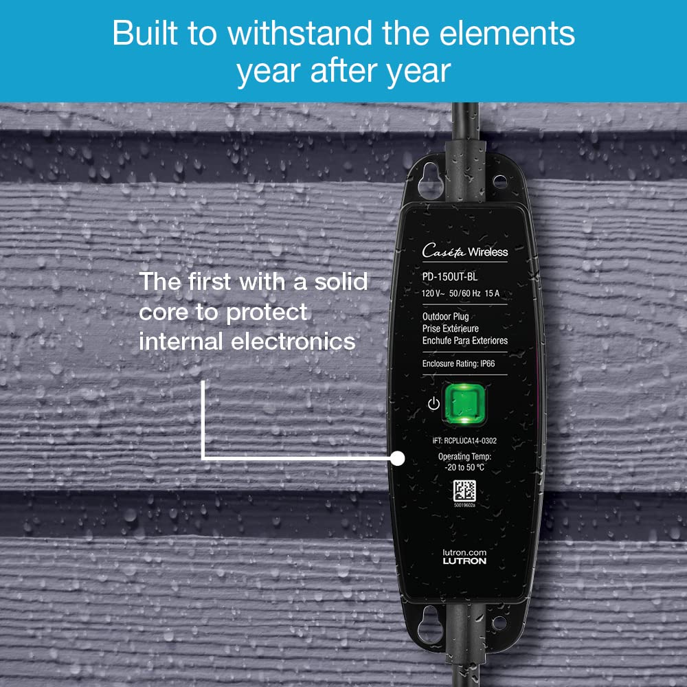 Lutron Caseta Smart Hub compatibility enables voice and app control