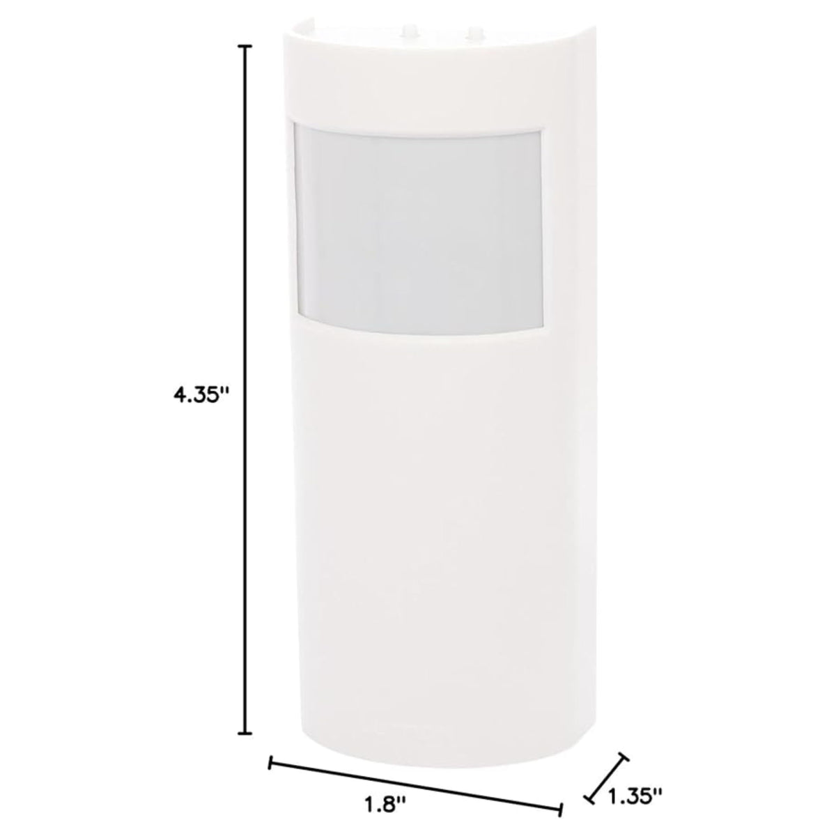 Lutron Caseta motion sensor features a wide 180-degree field of view for coverage.