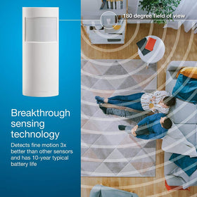 Lutron Caseta motion sensor hallway placement for automatic light management.