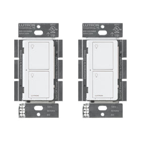 Lutron Caseta PD-6ANS-WH-2 installation on-wall switch for quick setup