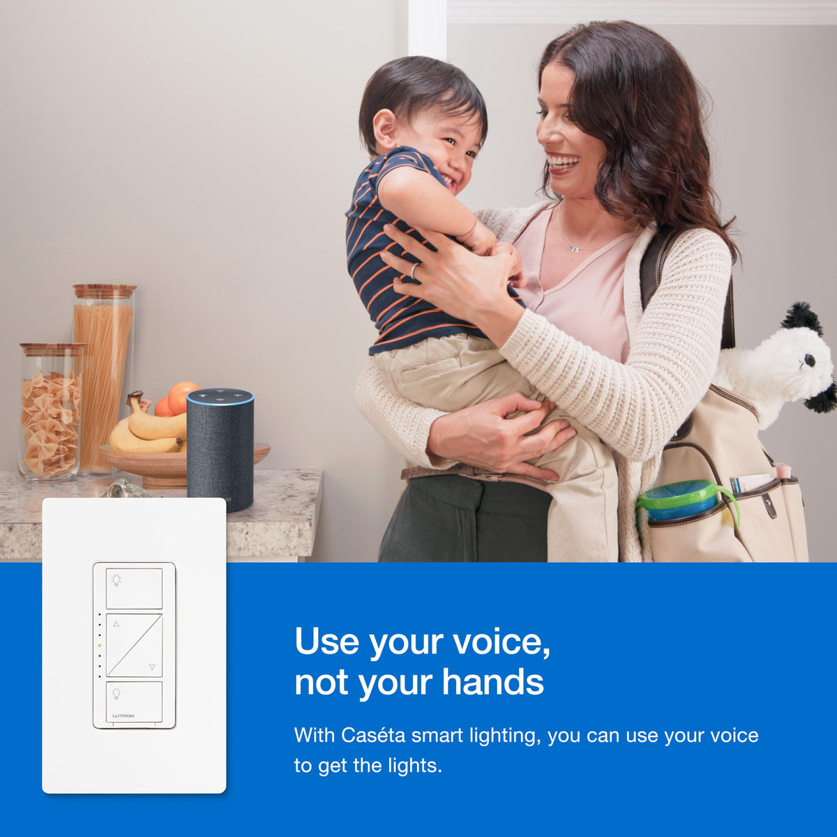 Lutron Caseta Pico remote placement allows wireless room control