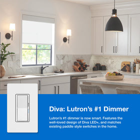 Lutron Caseta hub interface highlights reliable control.