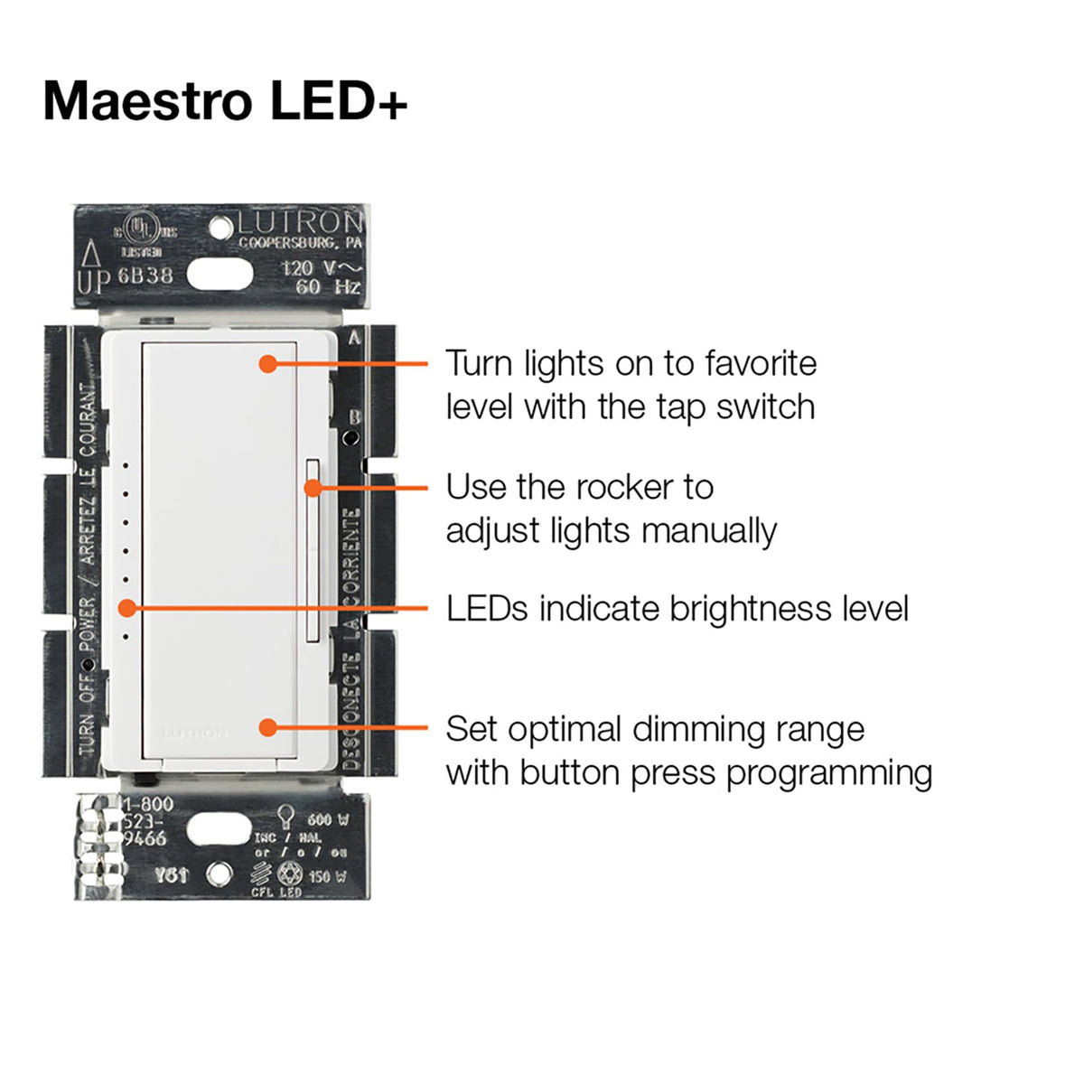 Delayed fade-off feature from Lutron Maestro aids smooth exits