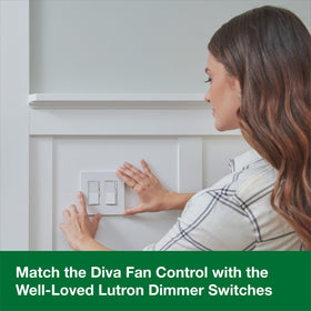 Lutron Diva installation step visual hints at quick DIY wiring