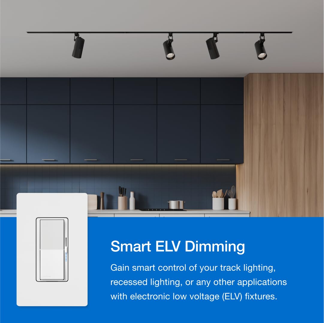 Lutron Diva ELV+ dimmer in a 3-way setup enabling multi-location control