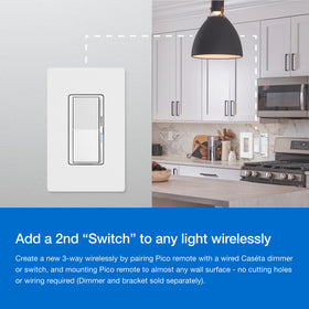 Lutron Diva ELV+ aesthetic matches other Diva dimmers for cohesive look