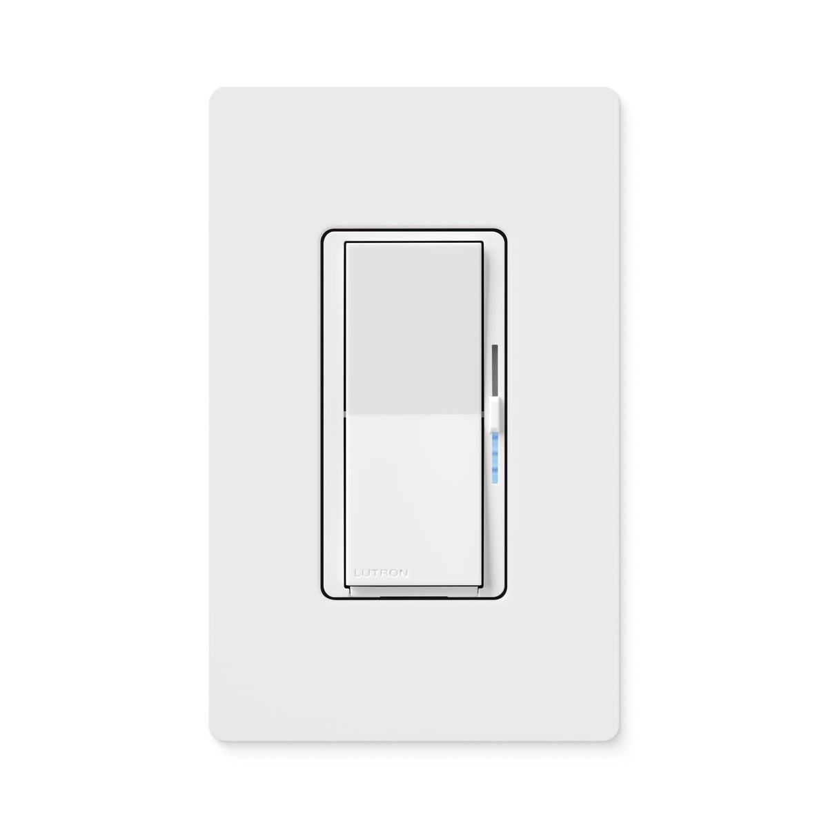 Lutron Diva ELV+ dimmer side view highlighting slim profile