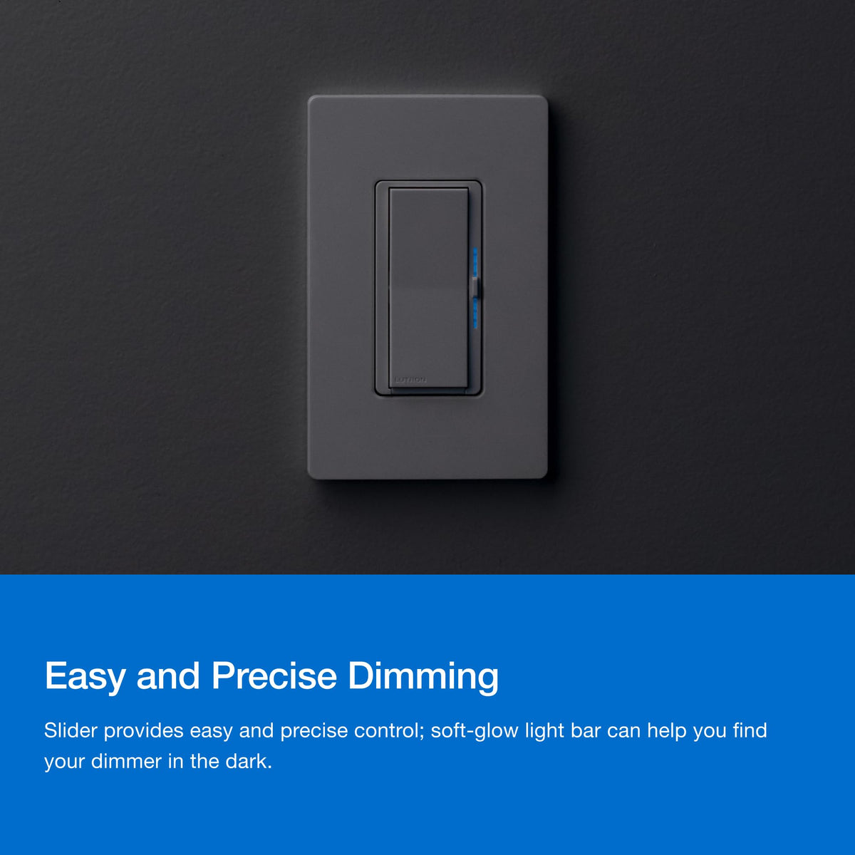 Lutron Diva ELV+ used with undercabinet lighting for smart dimming