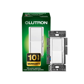 Lutron Diva LED+ dimmer paddle switch for on-off lighting control
