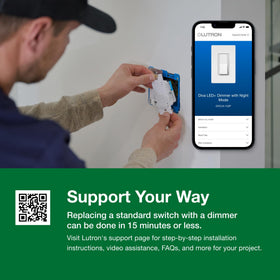 Easy 15-minute install of Lutron Diva dimmer with quick wiring and setup
