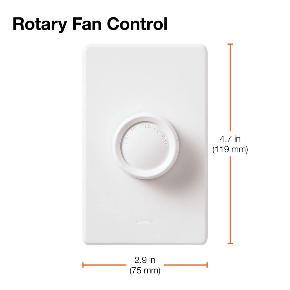 Lutron FSQ-2FH-DK flush-mount wallplate blends with wall.