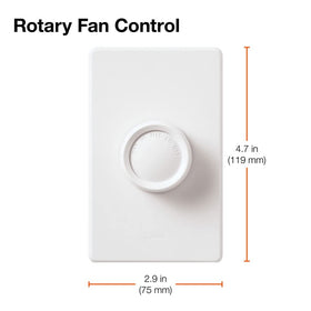 Lutron FSQ-2FH-DK flush-mount wallplate blends with wall.