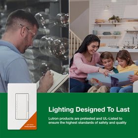 Works with popular brands like Philips, Cree, and GE.