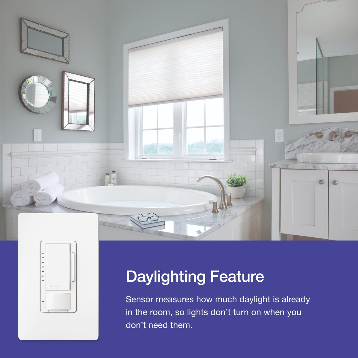 Lutron Maestro LED+ dimmer vacancy mode aligned with Title 24 standards