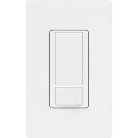 Lutron Maestro motion sensor switch detects entry and powers lights automatically