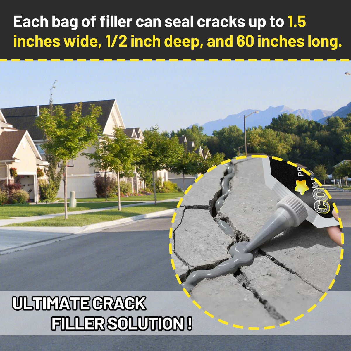 LUVBOATE patio joint waterproof sealant sealing edge.
