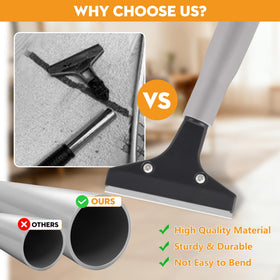 Luvenia ten blades included for versatile cleaning tasks.