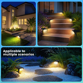 LuViva backyard pathway lighting to guide steps safely after dark