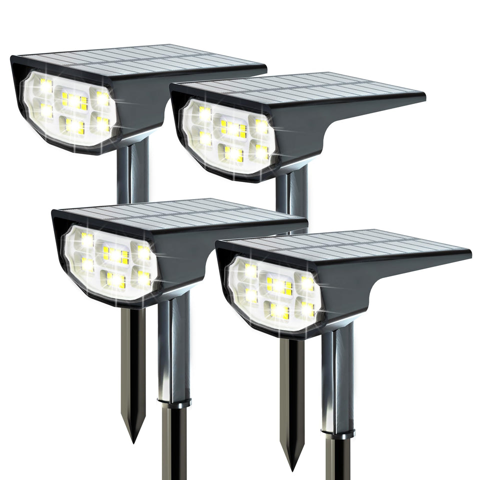 LuViva Solar Spot Lights outdoor IP68 for all-weather landscapes
