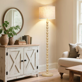 Luvkczc resin texture keeps a stylish yet easy-to-clean surface.