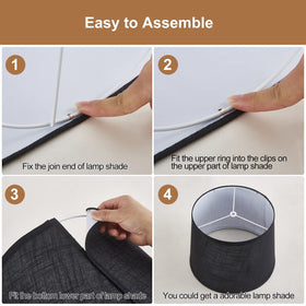 Luvkczc easy self-assembly shade saves setup time