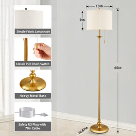 Luvkczc fabric lampshade cream softens light for cozy reading corners.