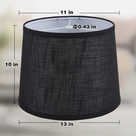 Luvkczc fabric linen texture shade adds natural style to fixtures