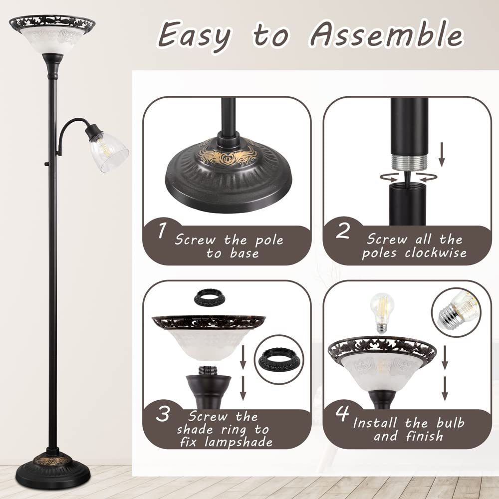 Versatile decor suitable for bedroom, living room, or office
