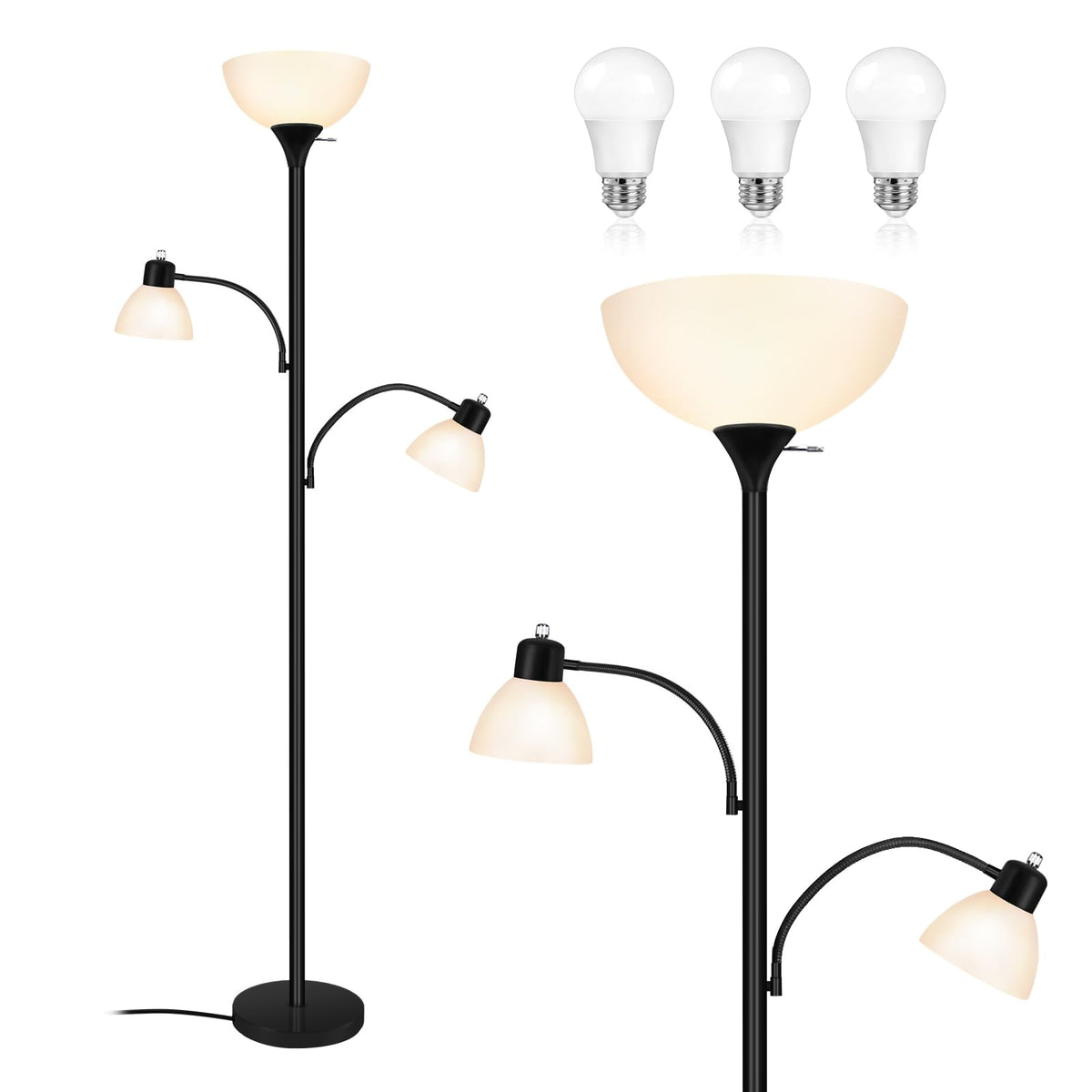 Luvkczc energy-efficient LED bulbs provide long-lasting, efficient illumination.