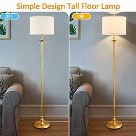 Luvkczc pull-chain lamp control for easy on/off from your seat.
