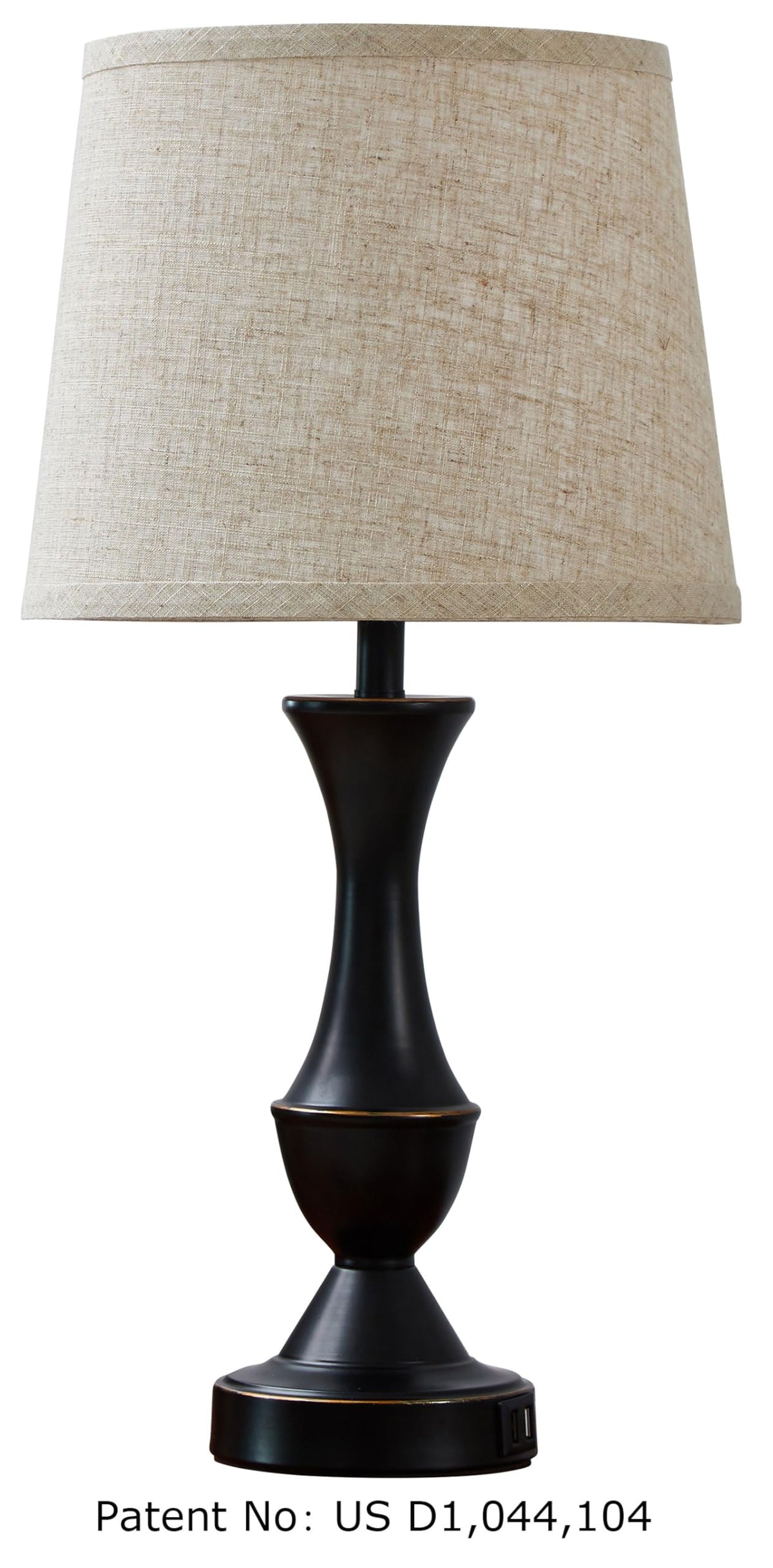 Luvkczc two-pack lamps for coordinated bedroom or living room lighting.