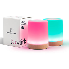 LuvLink Friendship Lamp, tap to connect across distance, keeping loved ones close.