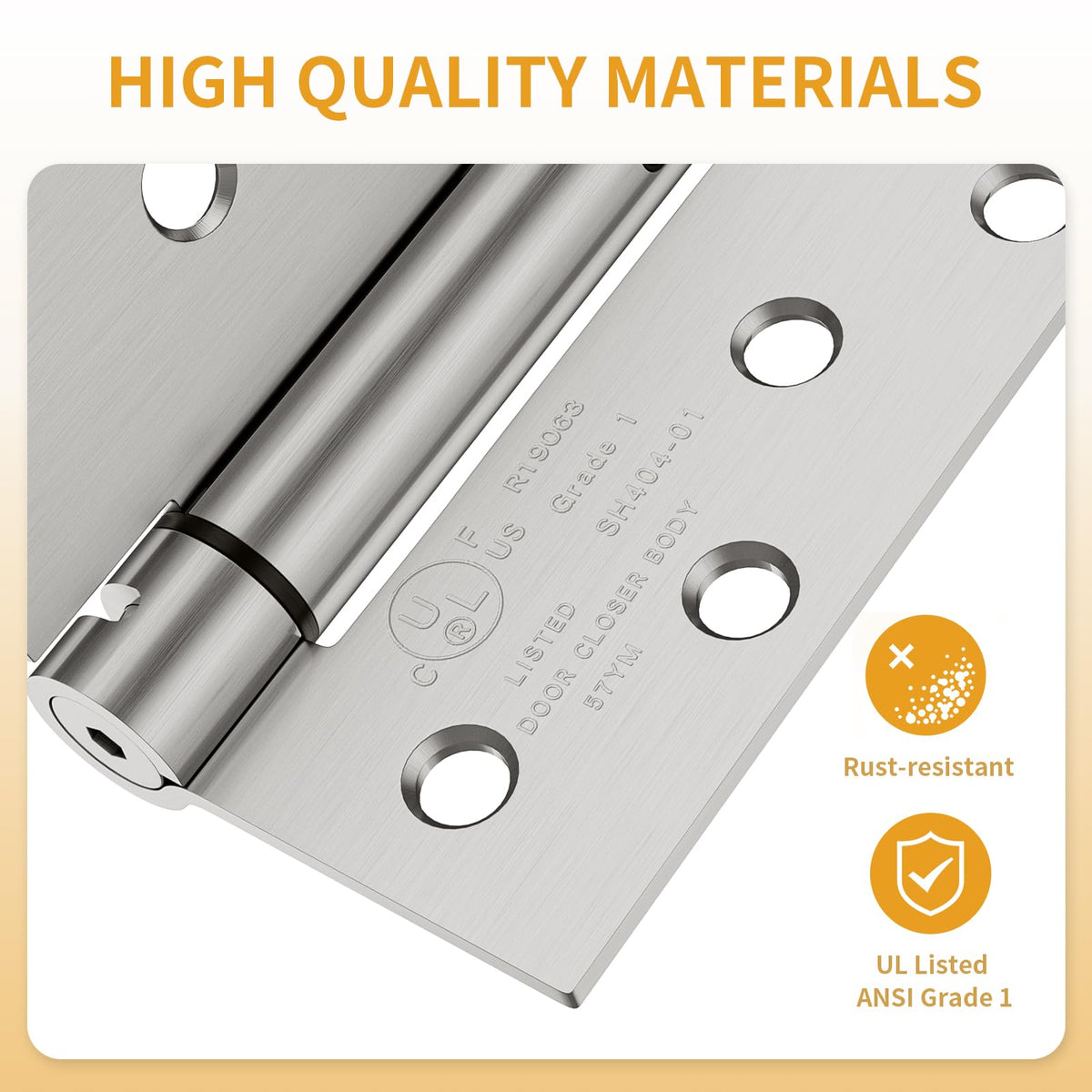 Luxbaro garage door hinges deliver reliable closure in high-traffic spaces.