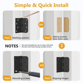 Luxbaro included screws kit to speed secure installation.