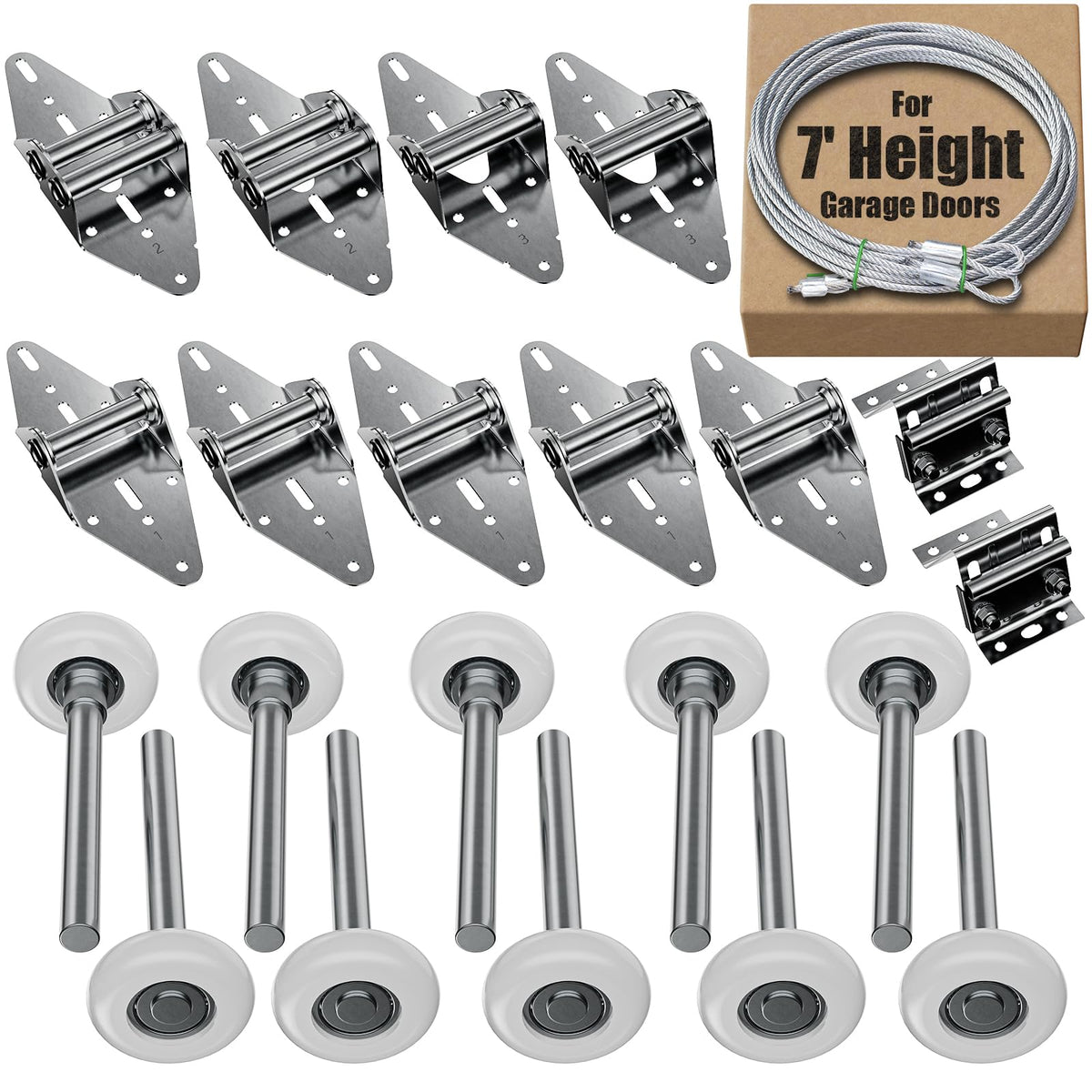 Luxbaro top bracket assembly provides stable mounting for smooth operation.