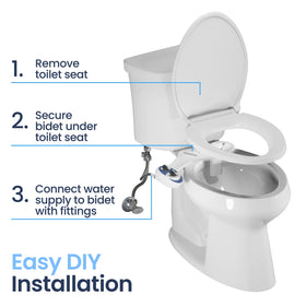 LUXE Bidet NEO 120 adjustable water pressure for personalized comfort