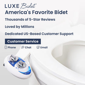 LUXE Bidet NEO 120 easy-installation with all parts included