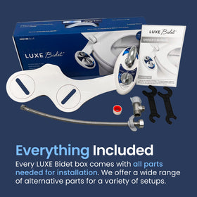 LUXE Bidet NEO 180 dual-wash modes demonstration for customizable cleansing