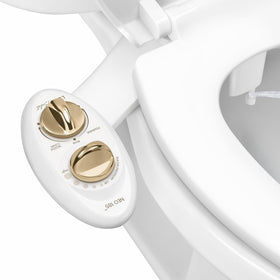 LUXE Bidet NEO 185 dual nozzle for targeted hygiene.